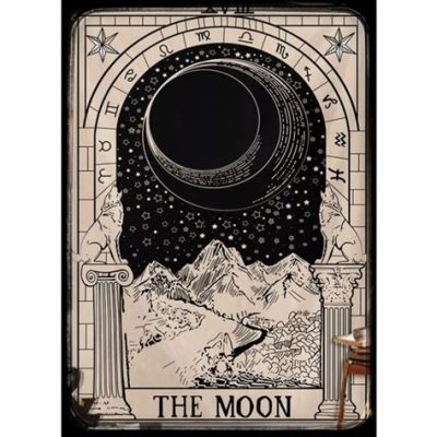  A Lua (The Moon)!  Kirjavat abstraktiot ja unelmoiva symboliikka