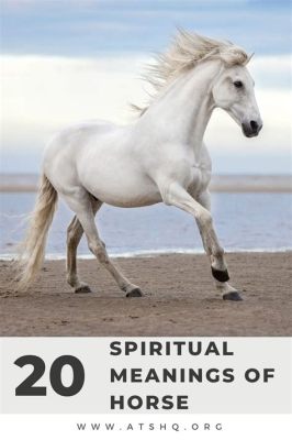 The Spirit Horse! A Breathtaking Fusion of Naturalism and Mystical Symbolism